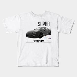 Supra Drift Black Kids T-Shirt